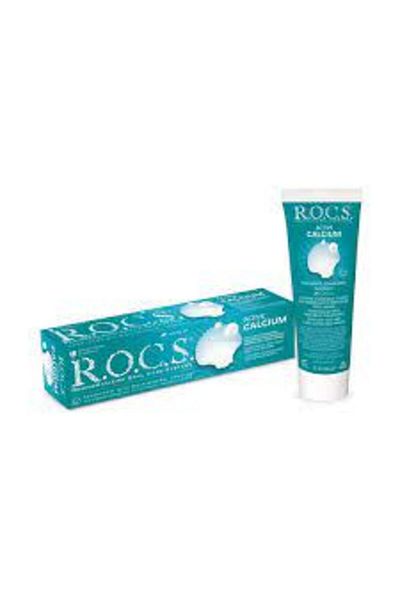 GUM ROCS Active Calcium Toothpaste 75ml