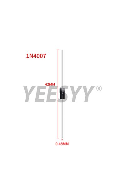 Choice 100pcs 1N4007 rectifier diode IN4007 1A 1200V DIP DO-41 Schottky diode