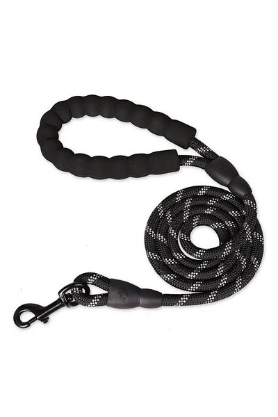 Choice 1.5m black Reflective Dog Leash with Padded Handle - Durable Dual Traction Rope for Strong Dogs - Bo