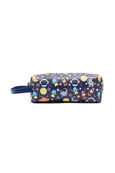 R&B Dark Blue Boys Pencil Pouch
