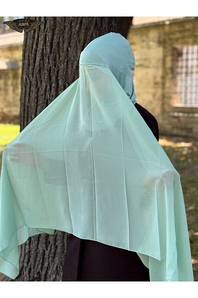 ALADİYAR Ninja Bon Shawl (Chiffon)