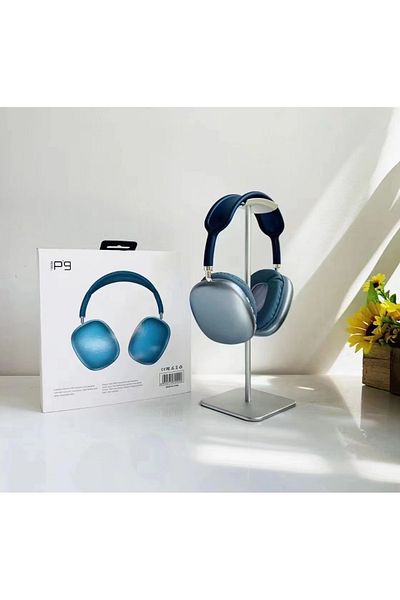 Choice Blue Wireless Bluetooth Headset Sports Gaming Headset Hifi Stereo Noise Cancelling for Phone PC