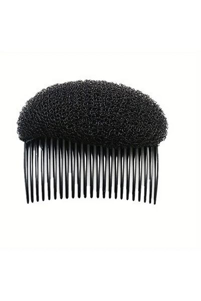 Choice وسادات شعر سوداء ناعمة لزيادة حجم الشعر ومشابك شعر منفوخة ومثبتة شعر م...