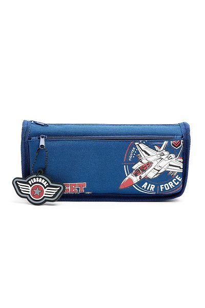R&B Navy Blue Boys Pencil Pouch