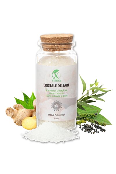XTERRA | CRISTALE DE SARE DE MARE ÎNNOBILATE CU ULEIURI ETERICE 100% NATURALE...