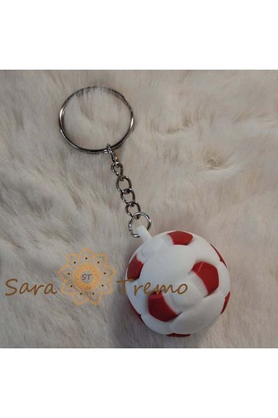saratremo Breloc cu minge de fotbal