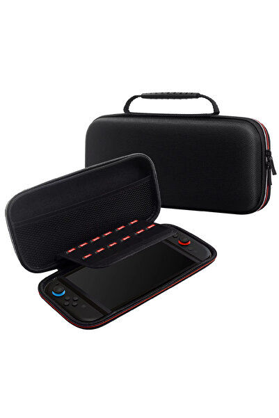 Choice حقيبة حمل سوداء لجهاز Switch 2 [7.9 بوصة] 2025 - حقيبة حمل محمولة واقي...