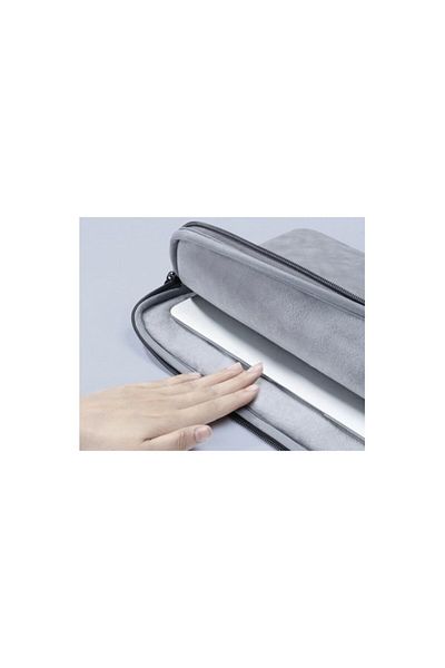 THD Husă laptop pentru Apple Macbook Air (M2) 13,6 inch și Apple Macbook Air (M1) 13,3 inch, gri închis