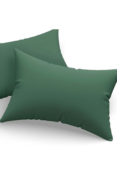 Eponj Home Set 2 fete de pernă 50x70 cm, policoton, Verde