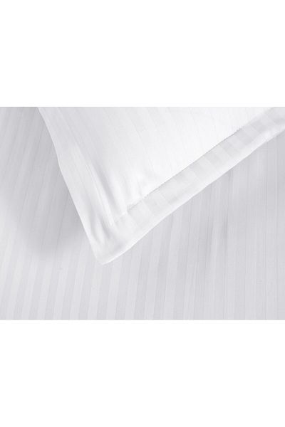 Pucioasa Set of 2 damask pillowcases 40x40 cm, Ralex Pucioasa, white
