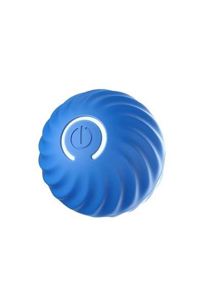 Choice Blue Automatic Moving Dog Toy Ball Smart USB Jumping Rotating Interactive Dog Chew Toy Ball for Pupp