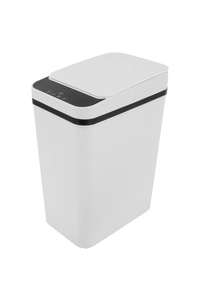 Choice 12L White Automatic Sensor Trash Can 12L Touchless Infrared Motion Sensor Smart Trash Can for Kitche