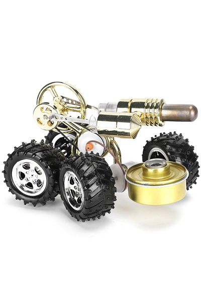 Choice Stirling Engine Model Miniature Car Motor Educational Physics Science Experiment Toy Gifts