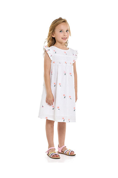 R&B GIRLS WOVEN DRESS 2-8Y