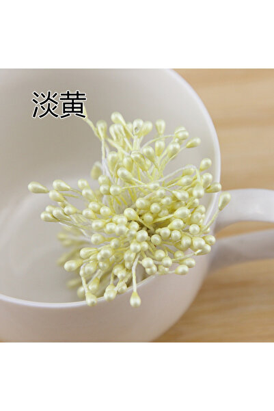 Choice 150 قطعة 11 متعدد الألوان 3 مم 150 قطعة سداة زهرة السكر الاصطناعية للح...