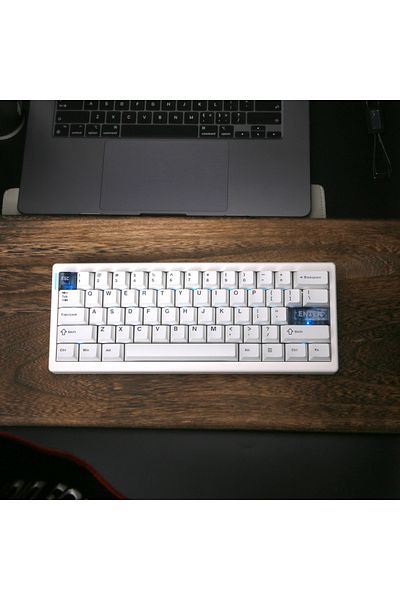 Choice Olive QK61 Mechanical Keyboard RGB Backlit Gasket Structure 3-Mode 2.4G Bluetooth Wireless Hot Swa