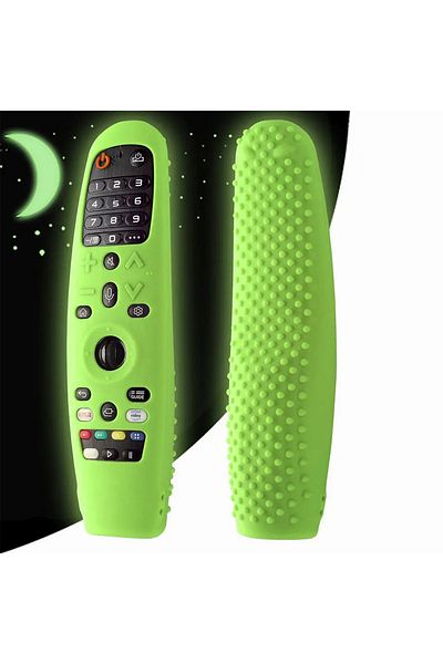 Choice Luminous Green Soft Silicone Remote Control Case Cover Shockproof Replacement Accessories For LG Sma
