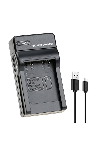 PROBTY شاحن بطارية NB-6L NB-6L NB-6LH NB 6L شاحن USB-C رفيع لكاميرا Canon Pow...