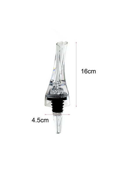 Choice Wine Aerator Pourer Premium Aerating Pourer Red Wine Decanter Cap Spout Stopper Bottle Mouth Disp...
