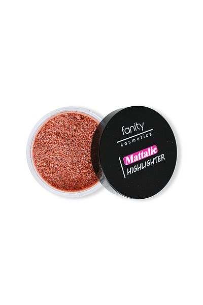 fanity Mattalic Highlighter, a shimmering face and body highlighter, intense glitter, a radiant touch