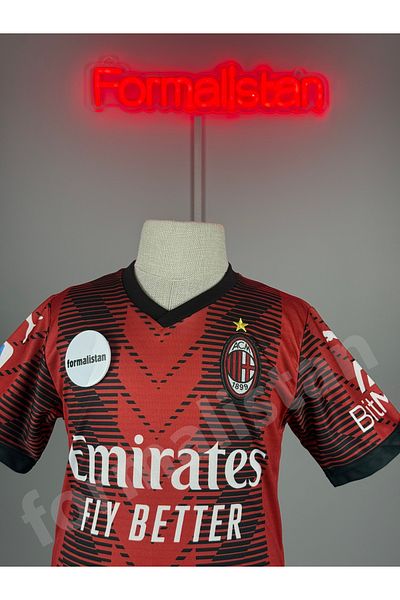 Quaxram MILAN NAMELESS SET DE 4 TRIUC DE FOTBAL PENTRU COPIL