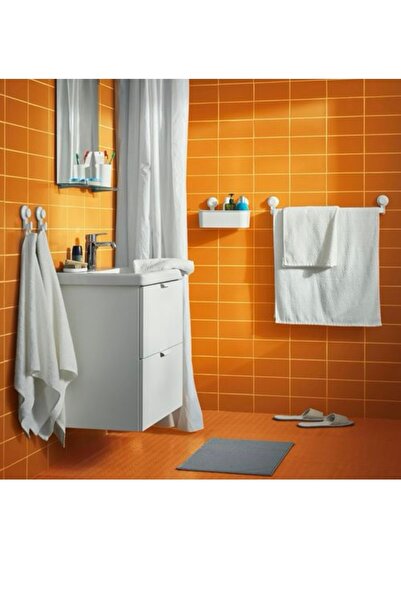IKEA Bjarsen Shower Curtain White 180X200Cm