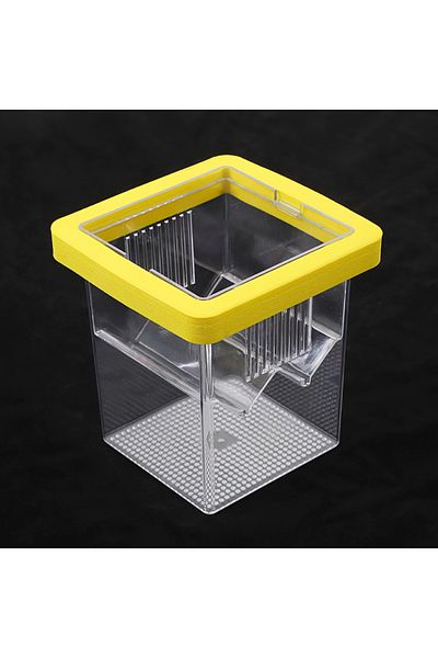 Choice Yellow Multifunctional Fish Aquarium Fish Breeding Isolation Box High Clear Aquarium Breeder FishTan