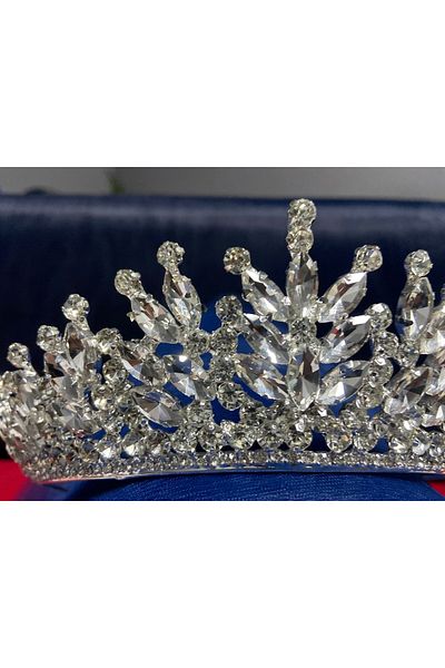 RENGARENG Zircon bridal tiara