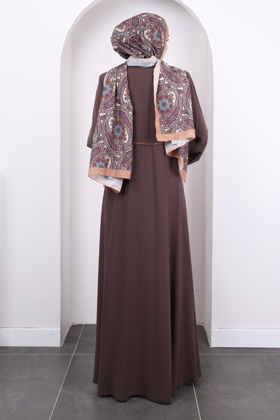 İmajButik Κούφιο μανίκι βιζόν με φεράκι με φερμουάρ