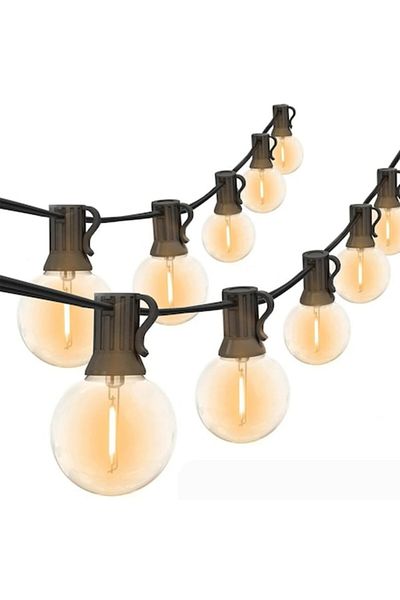 OEM Șir de lumini LED G40, 26 m, decorațiuni pentru petreceri în aer liber
