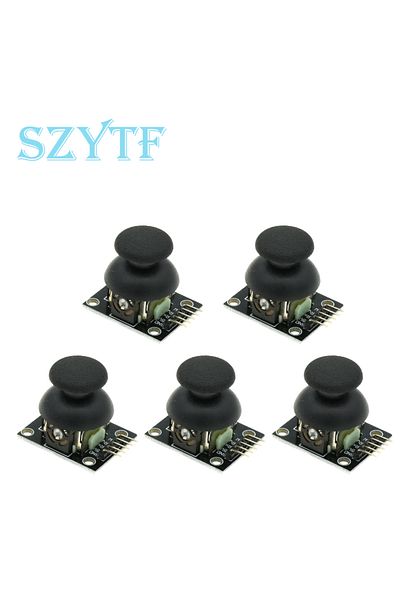 SZYTF 5pcs 1/5/10pcs For Arduino Dual-axis XY Joystick Module Higher Quality PS2 Joystick Control Lever Se
