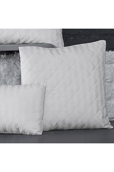 Pucioasa Hotel pillow, quilted with removable face 40x40cm, Pucioasa, white