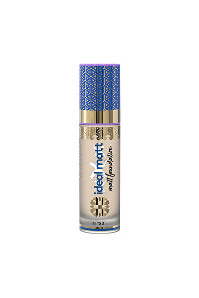 INGRID Cosmetics Fond de ten IDEAL MATT Ingrid Cosmetics, 301 Bej, 30 ml