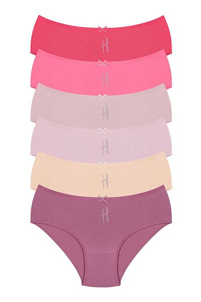 Humaone Women's Stone Panties 6 Pack