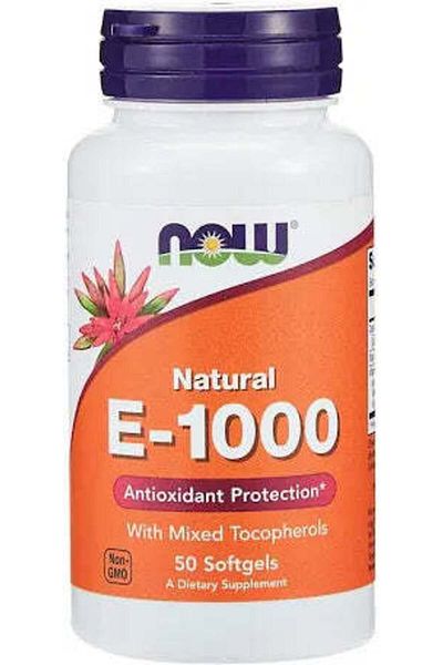 Bayer Now vitamine E 1000 sofgel 50a