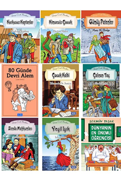 Parıltı Yayınları Dünyanın En Önemli Öğrencisi ve 9 kitap okuma seti ortaokul...