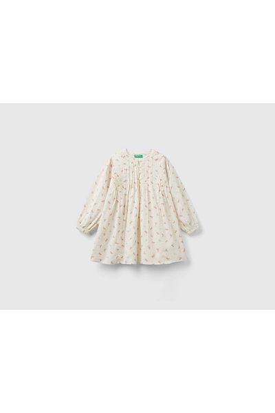 United Colors of Benetton Lightweight Kids' Horse Print Dress