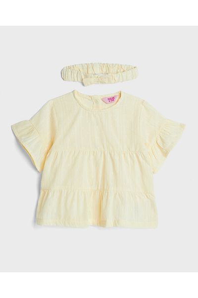 R&B WOVEN DRESS 6-24M
