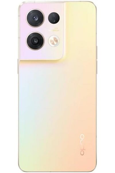 OPPO رينو 8 برو 5G ثنائي الشريحة 12 جيجابايت رام 256 جيجابايت روم - ذهبي لامع