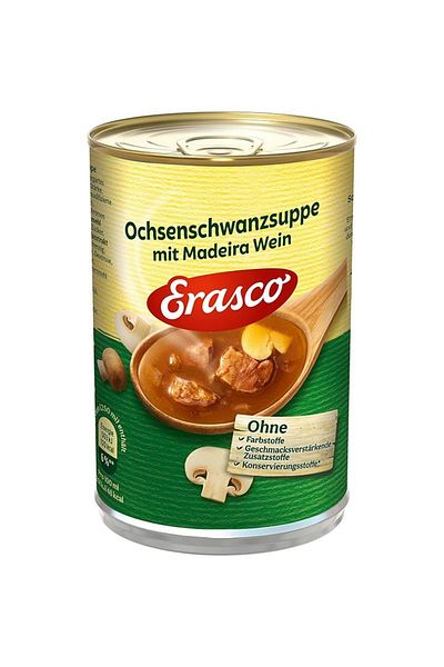 Erasco Oxtail soup with Madeira wine 385 ml