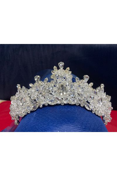 RENGARENG Zircon bridal tiara