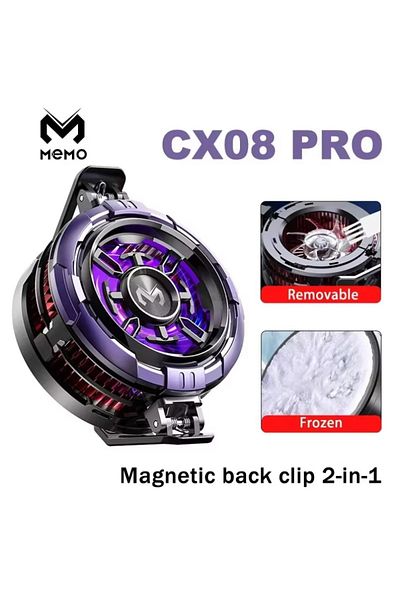Choice CX08 Pro Universal Mobile Phone Cooler Semiconductor Cooling Fan Freeze Radiator 2 IN 1 CX08 Magneti