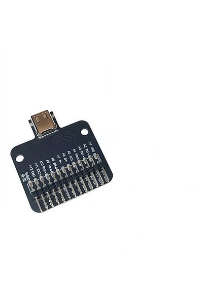 Choice Green Type-c Female Double-sided positive and negative insert TYPE-C male and female test board USB