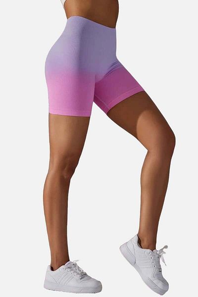 Fizion Rainbow shaping short tights, gradient, lilac/pink