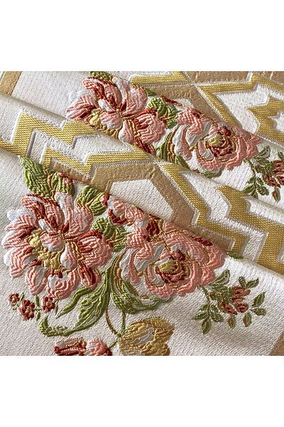 Choice Other 30x180cm pink Pink Rose Embroidered Table Flag Party Dining Room Living Room Decoration