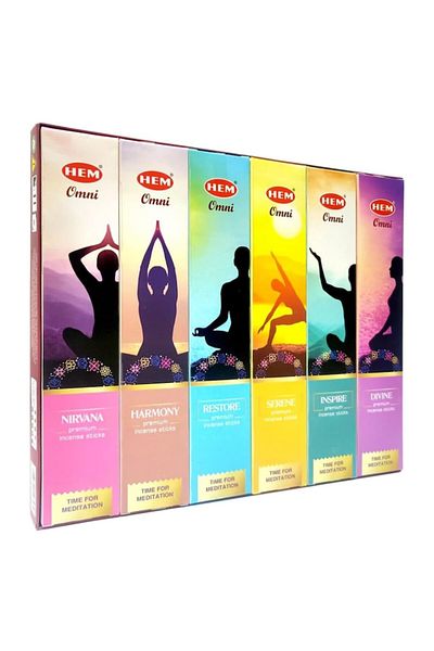 Hem Set Aromaterapie Premium Meditation Betisoare Parfumate Collection