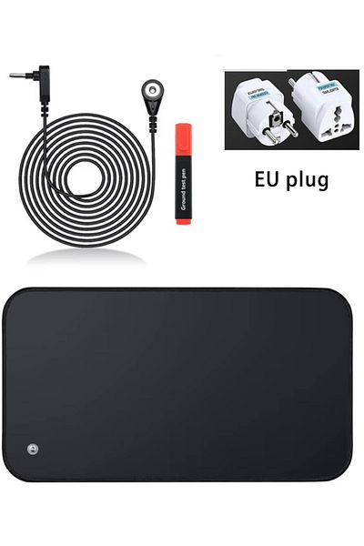 Choice 30X60CM EU plug 30X60CM Earthing Mat Grounding Pad for Improves Sleep,Enhanced Circulation,Reduces I