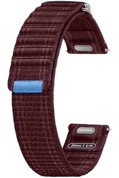 Samsung Galaxy Official Fabric Band (S/M) for Galaxy Watch 7, Wine