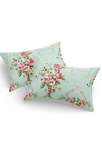 Eponj Home Set 2 fete de pernă 50x70 cm, policoton, Flori Alanur