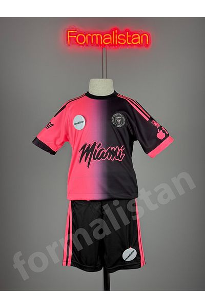 Quaxram INTER MIAMI MESSI 10 SET DE 4 tricouri de fotbal pentru copii
